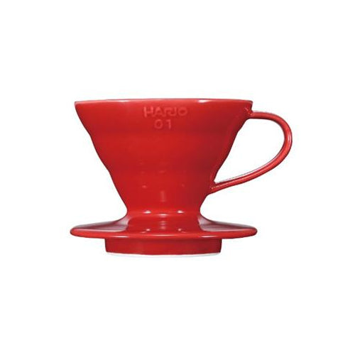Hario V60 Coffee Dripper Ceramic Red (01 Size)